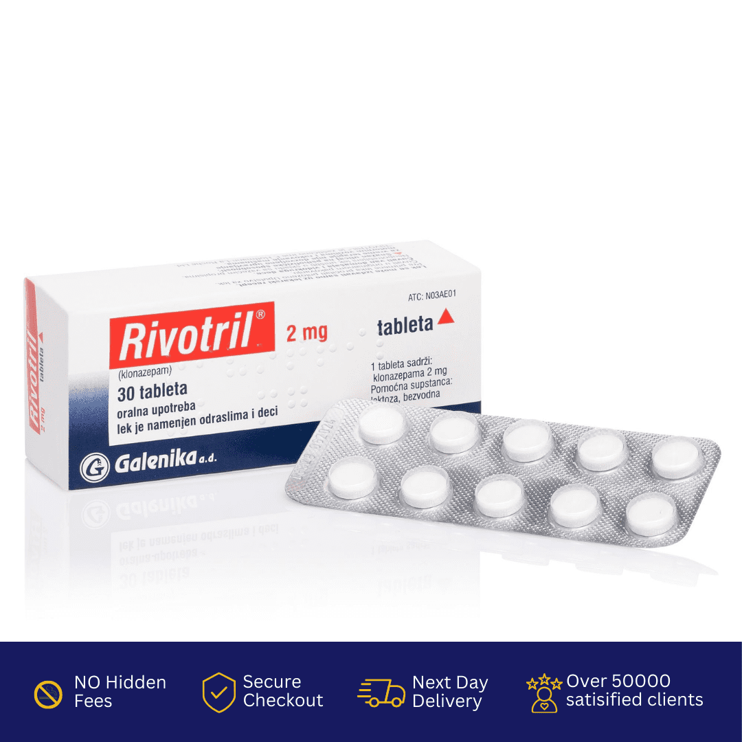 Clonazepam 2mg Rivotril 1